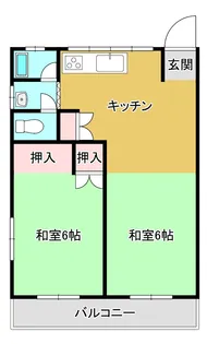 まつもとビル【2階】の間取り