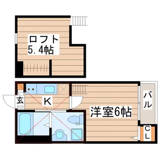 Reveur大野田【1階】の間取り