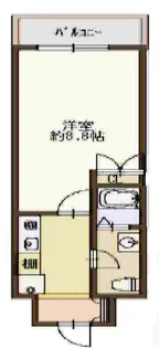 ヴィラ・フェザントII【1階】の間取り