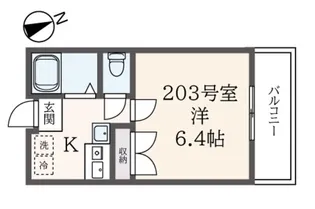 Sunrise【2階】の間取り