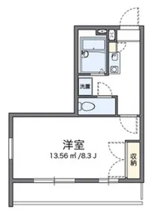 レオパレス麻生【2階】の間取り