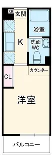 アベリア【1階】の間取り