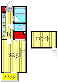埼玉県さいたま市大宮区大成町3【アパート】の間取り
