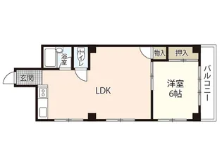 第3芳正ビル【4階】の間取り