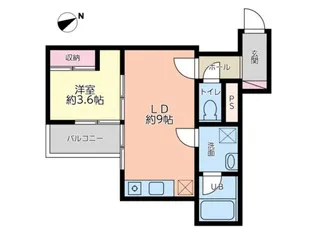 広島県廿日市市天神【アパート】の間取り