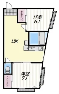 FRED【2階】の間取り
