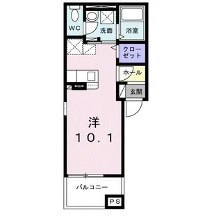 casa avenida【2階】の間取り