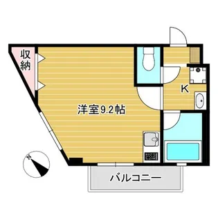 三和駒込【4階】の間取り