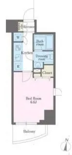 アジールコート西新宿【11階】の間取り