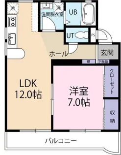 プレシェンテ【1階】の間取り