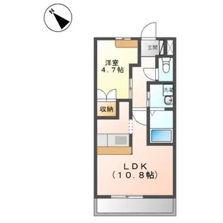 グレーシア【1階】の間取り