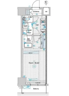 東京都江東区亀戸7【マンション】の間取り