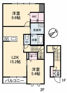 オランフェルム【2階】の間取り