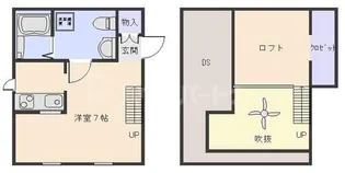 プリマガーデンフィオーレII【2階】の間取り