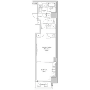 東京都中央区日本橋堀留町1【マンション】の間取り