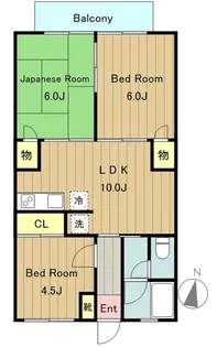 3LDKの間取り画像