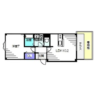 Limone【2階】の間取り