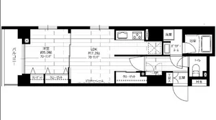 ステージグランデ上野【13階】の間取り