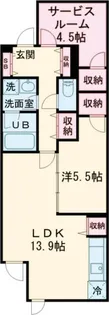 COEUR BLANC西荻窪の間取り