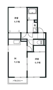 埼玉県和光市南1【アパート】の間取り