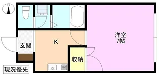 相ノ木ハイツ【1階】の間取り