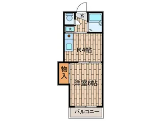 グレース新川崎II【1階】の間取り