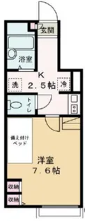 ロレッタ用賀【1階】の間取り