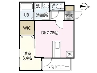 Esperanza江波【3階】の間取り