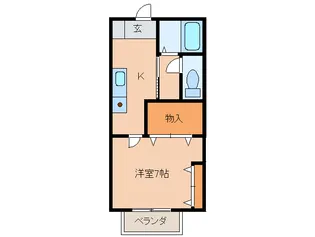 コアラ【1階】の間取り