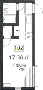 東京都目黒区下目黒2【マンション】の間取り