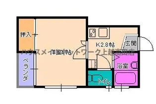 サンフェスタ【1階】の間取り