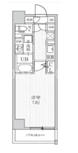 ルネサンスコート両国【4階】の間取り