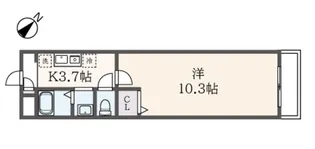 東京都新宿区北新宿4【マンション】の間取り