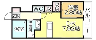 レイナス花絣【2階】の間取り