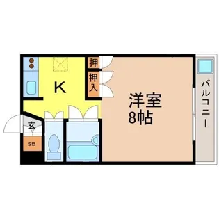 愛知県名古屋市千種区今池1【マンション】の間取り