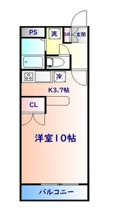 葉山アヴェニュー【2階】の間取り
