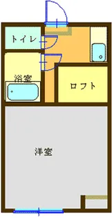 マンションSANKO【2階】の間取り