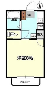 Yプラッツ B棟【1階】の間取り