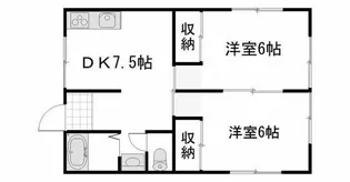 エムズコート妹尾【1階】の間取り
