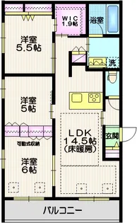 Premium Maison光【3階】の間取り