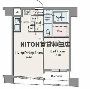 人形町デュープレックスR’s【12階】の間取り