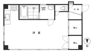 東京都文京区本郷2【マンション】の間取り