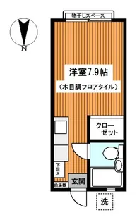 ボートハウス【2階】の間取り