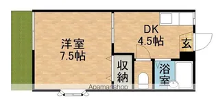 アーバン21【1階】の間取り