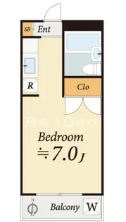 長沼田口ハイツ【4階】の間取り