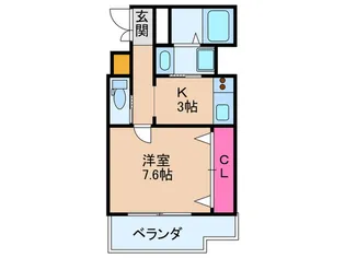 KEIGORINII【2階】の間取り