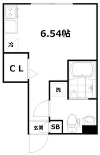 ガーデン雑色【1階】の間取り