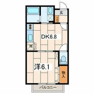 フォーシーズン V【1階】の間取り