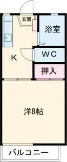 レジデンス斉藤【1階】の間取り