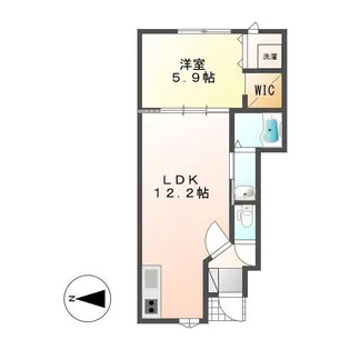 スカーレット(Scarlet)【1階】の間取り